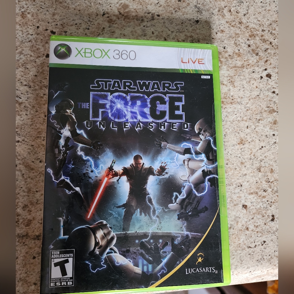 Star Wars: The Force Unleashed for 360 - Green Case